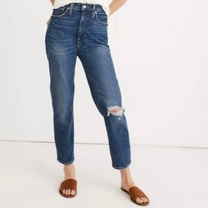 Madewell The Mom Jean High Waist 28
